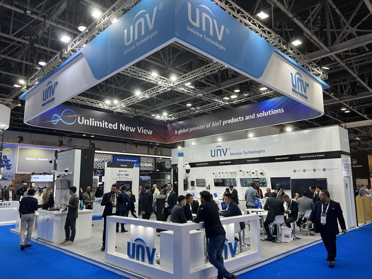 Uniview представила передовые технологии на выставке Intersec 2023